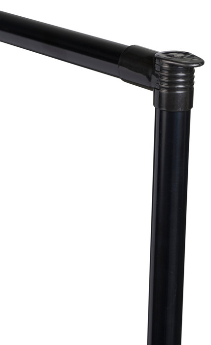 Klesstativ dobbelt svart 74,5 cm - DAY